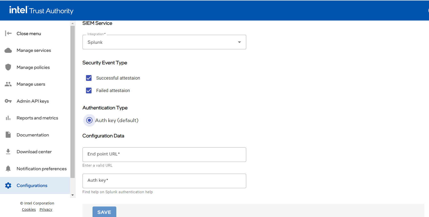 Configuration Data