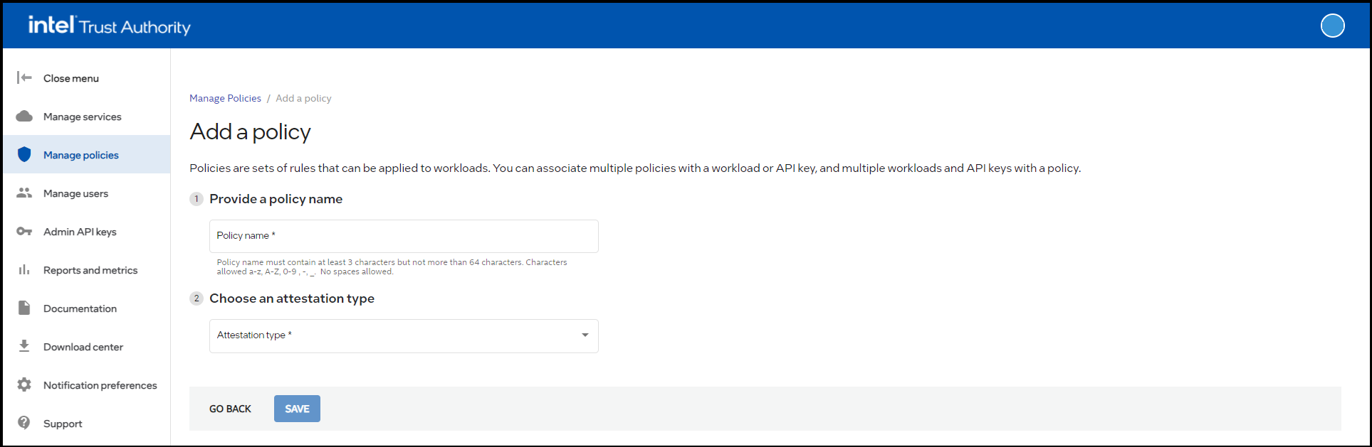 View Policies