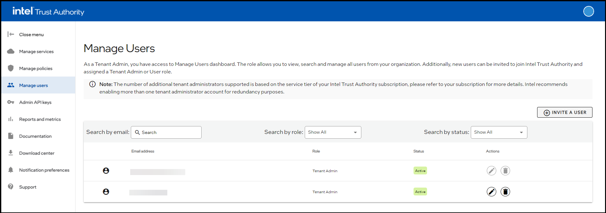 View Policies