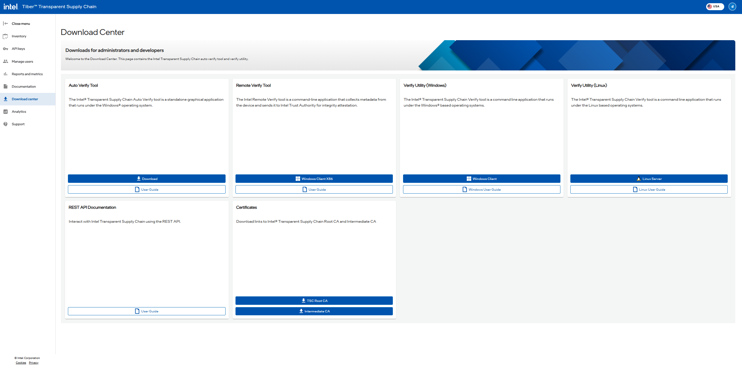 Intel® Transparent Supply Chain Windows Local Verify Tool | Intel