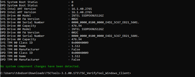 Scan Read Compare Console Match Output